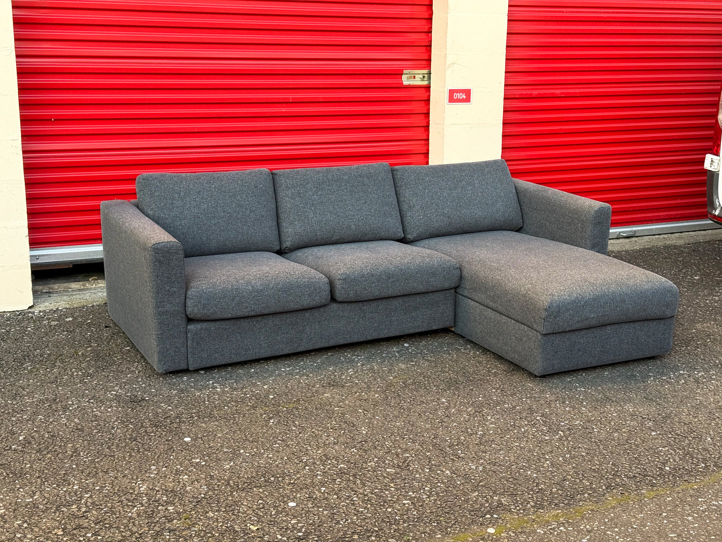 Grey IKEA Vimle Corner Sofa