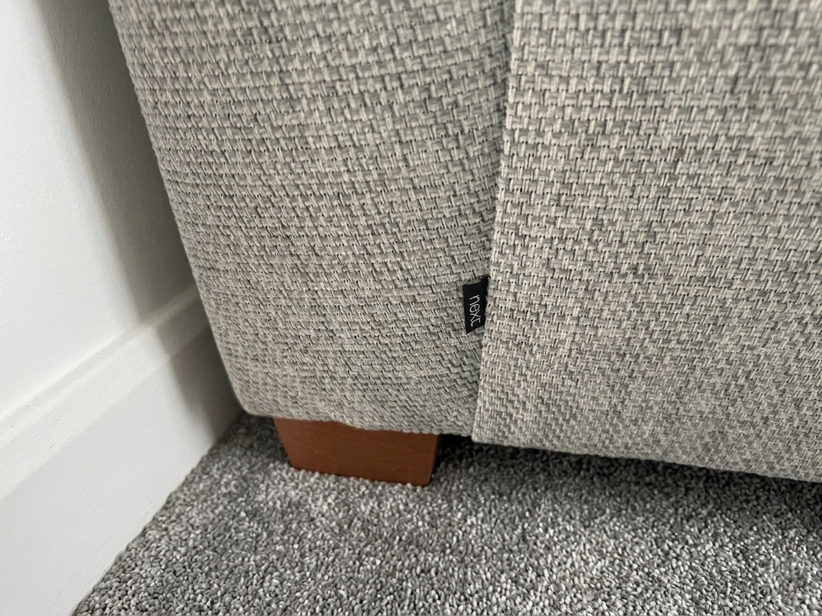 Next 3 Seater Sofa & Footstool