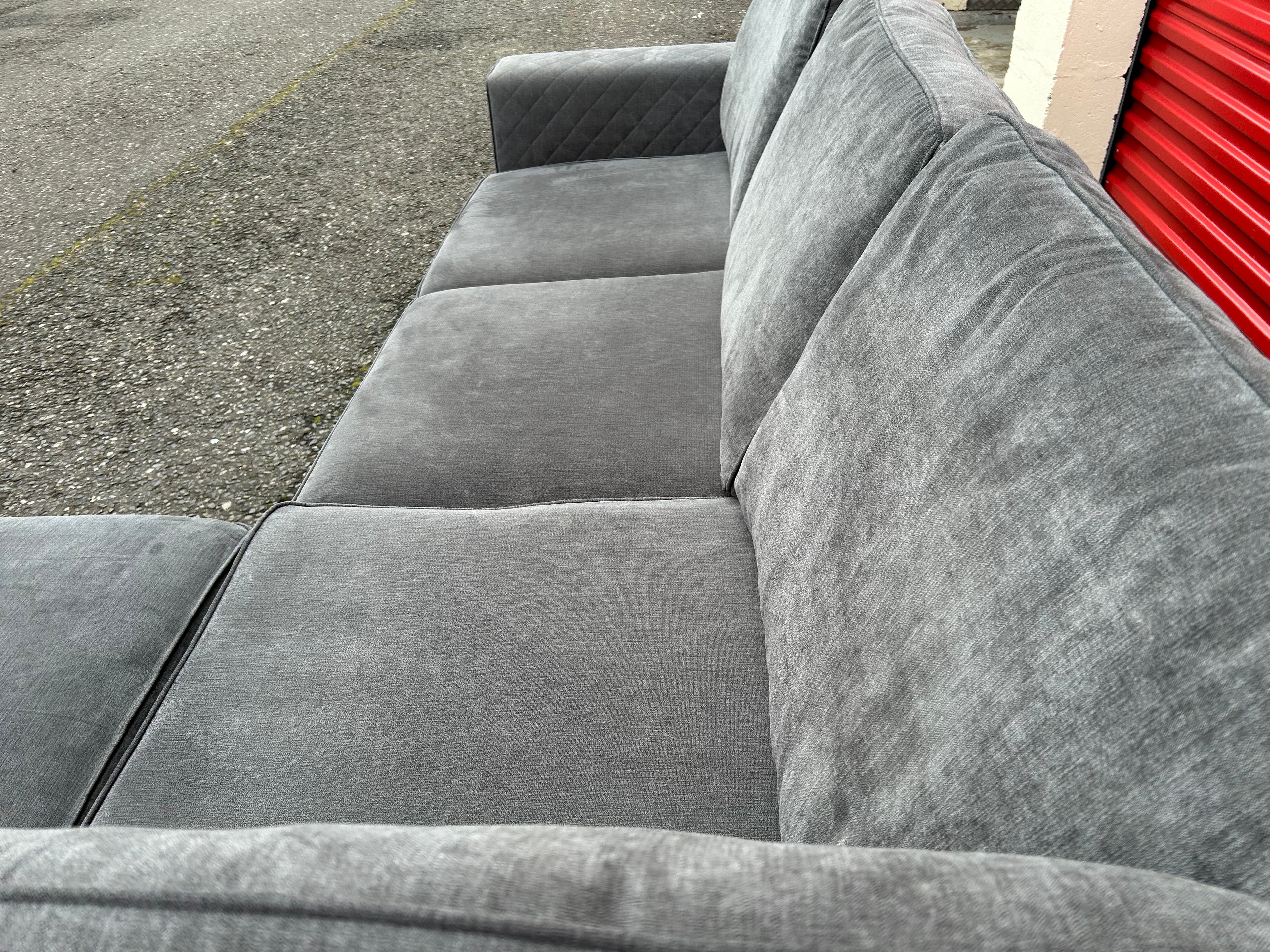 Grey DFS Orka Corner Sofa