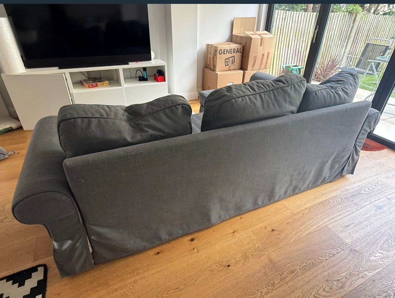 IKEA Ektorp Corner Sofa Bed
