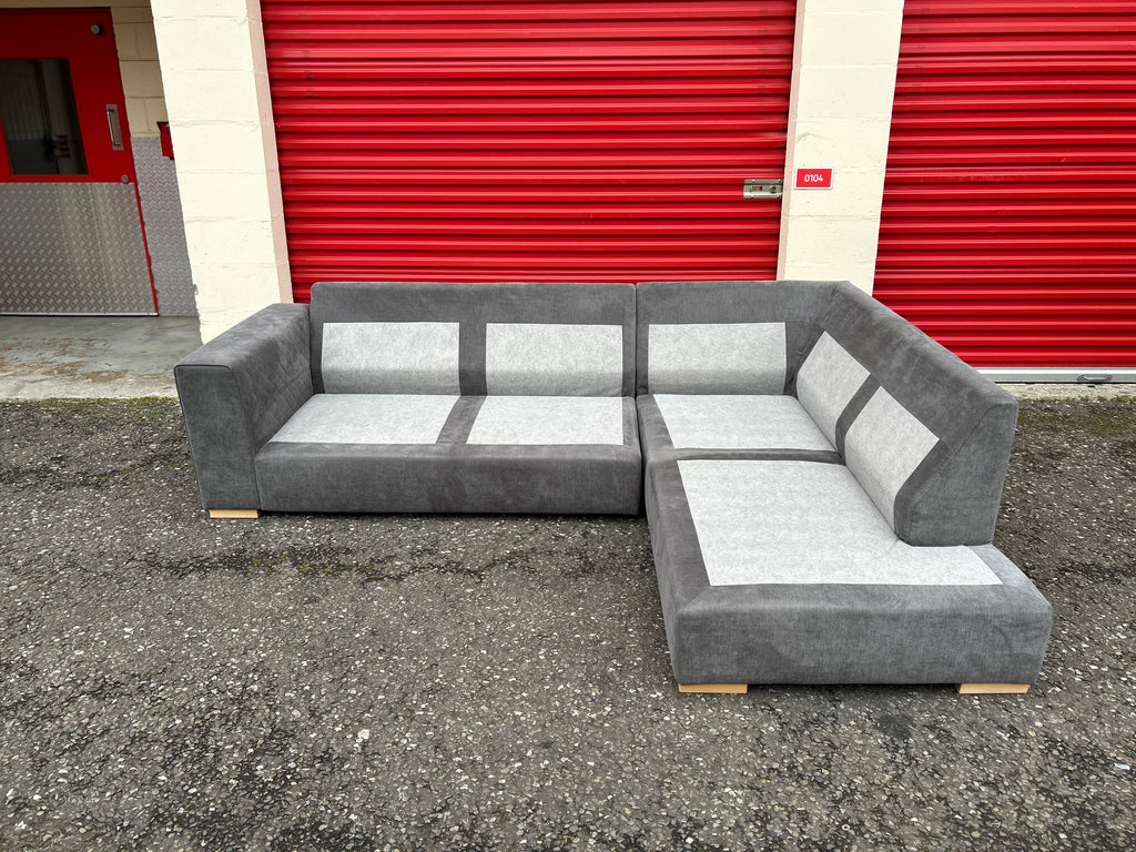 Grey DFS Orka Corner Sofa