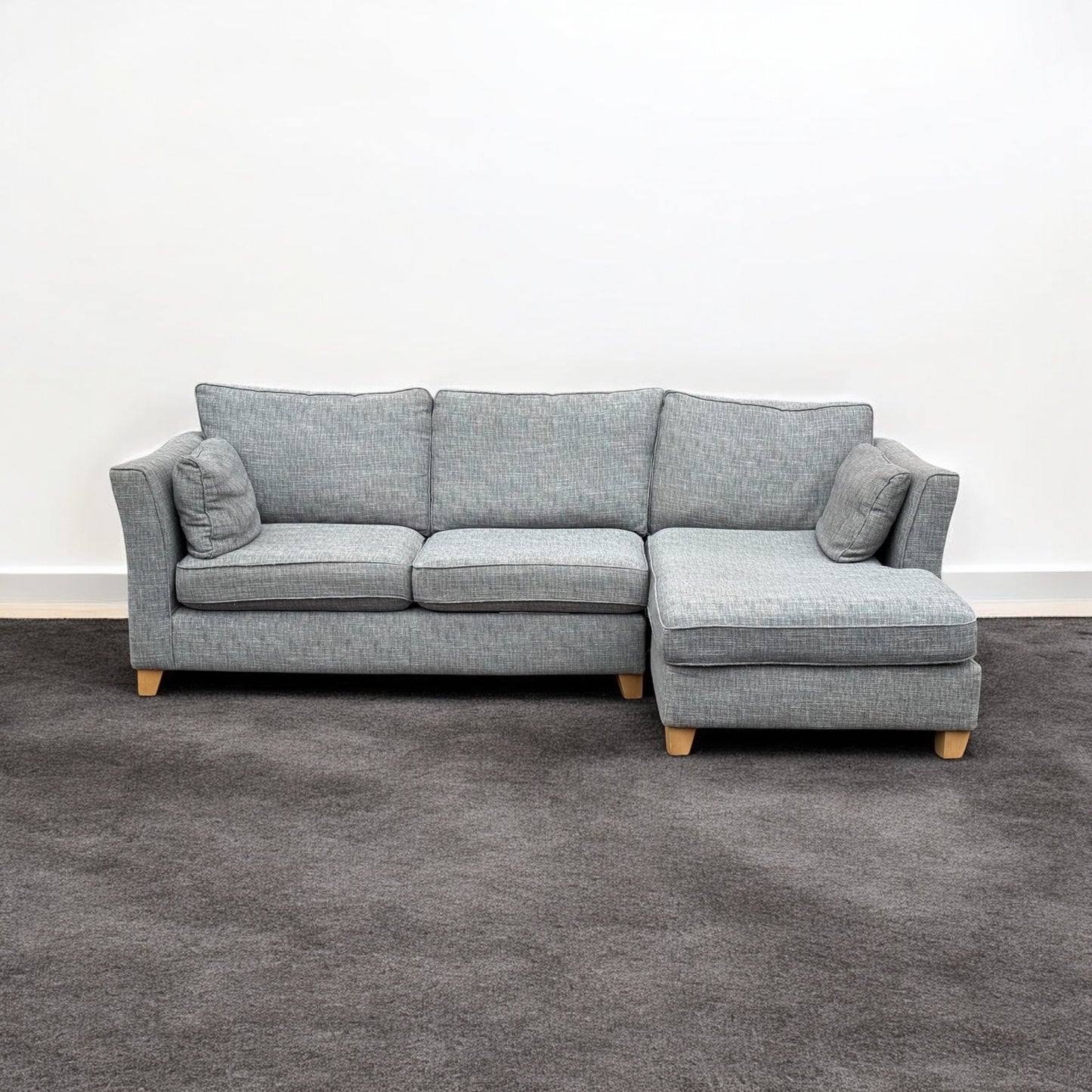 Next Heath Grey Corner Sofa
