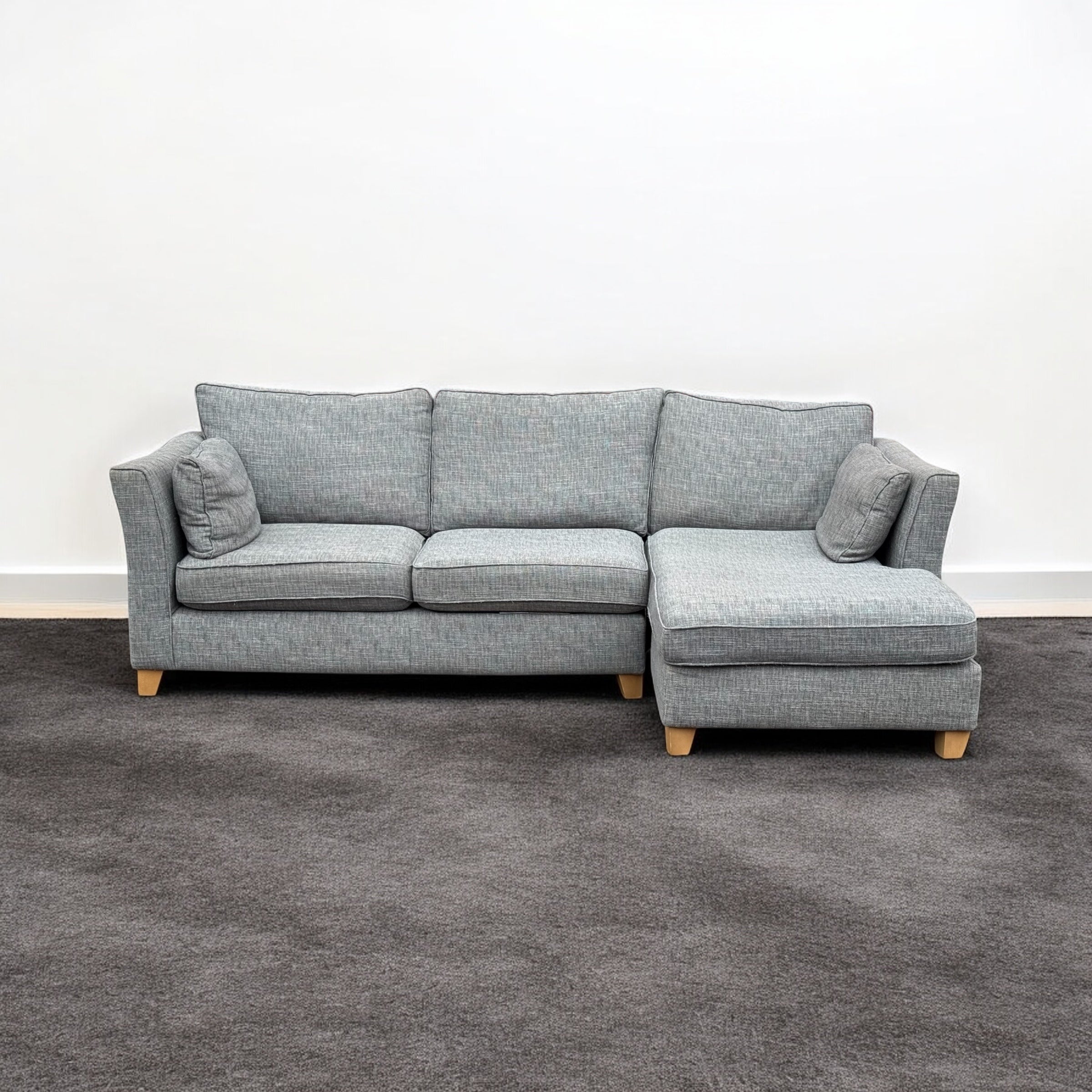 Next Heath Grey Corner Sofa