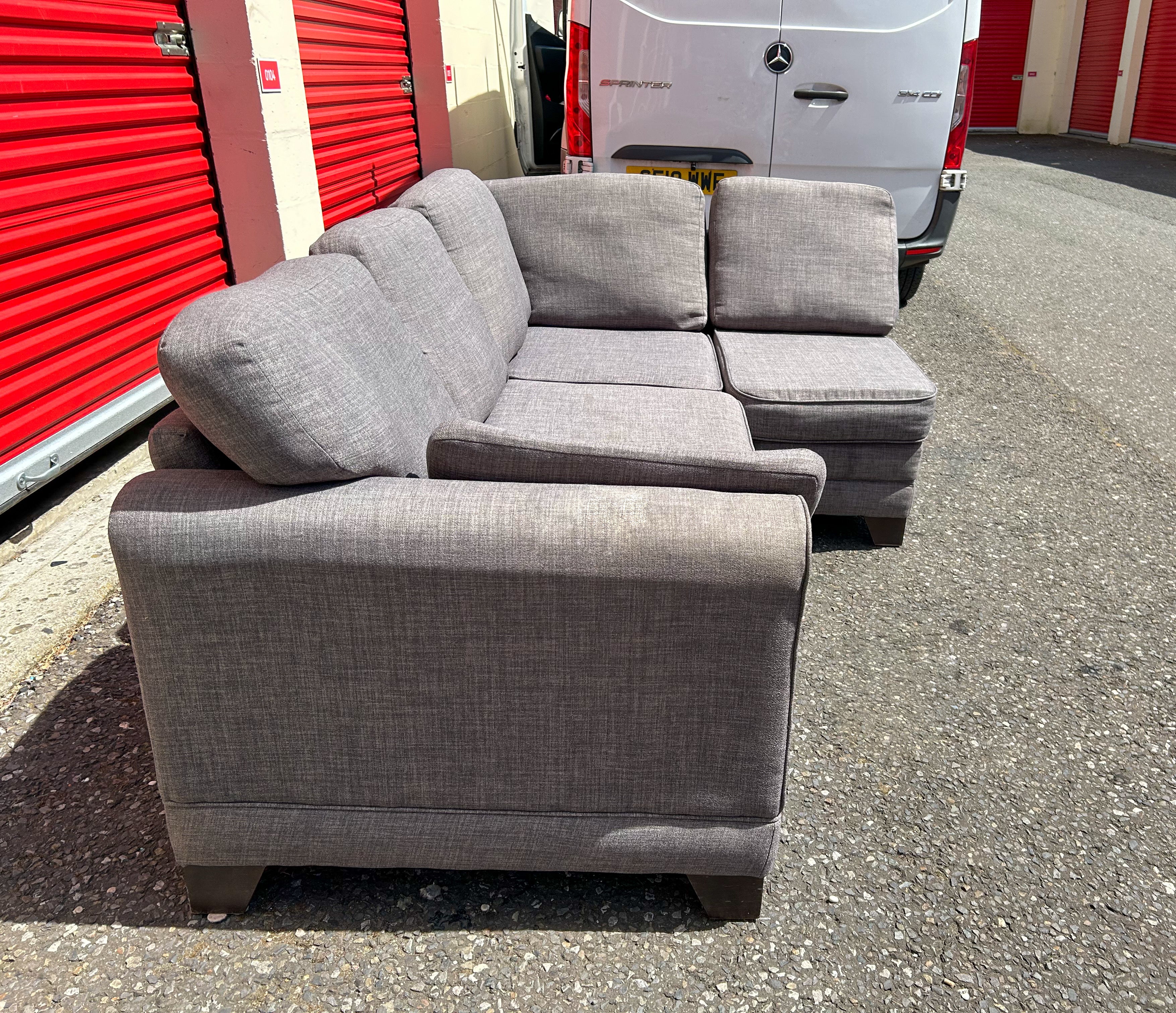 Grey Corner Sofa