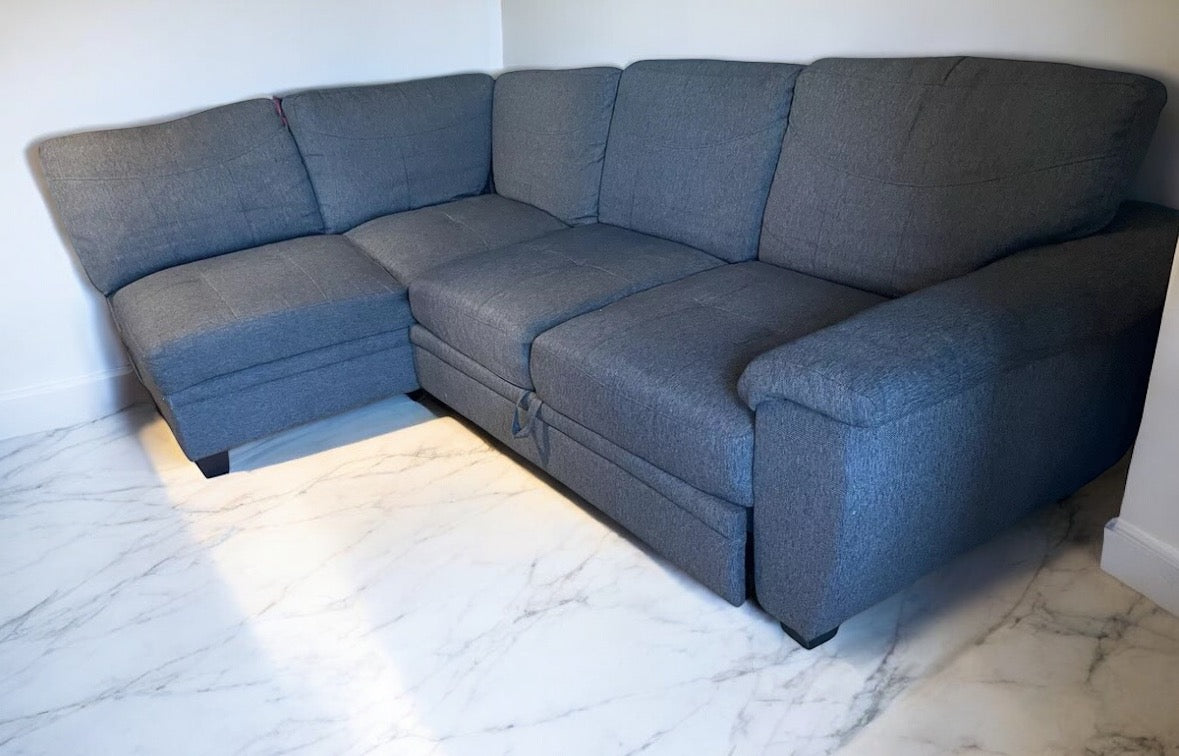 Grey Corner Sofa Bed