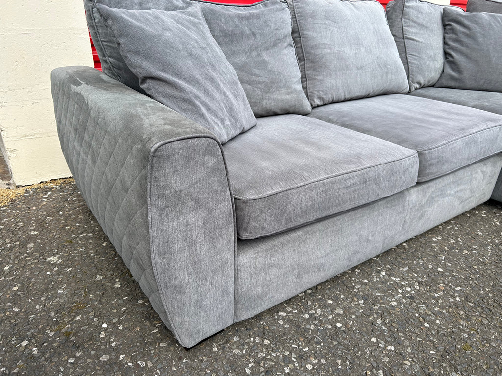 Grey DFS Orka Corner Sofa