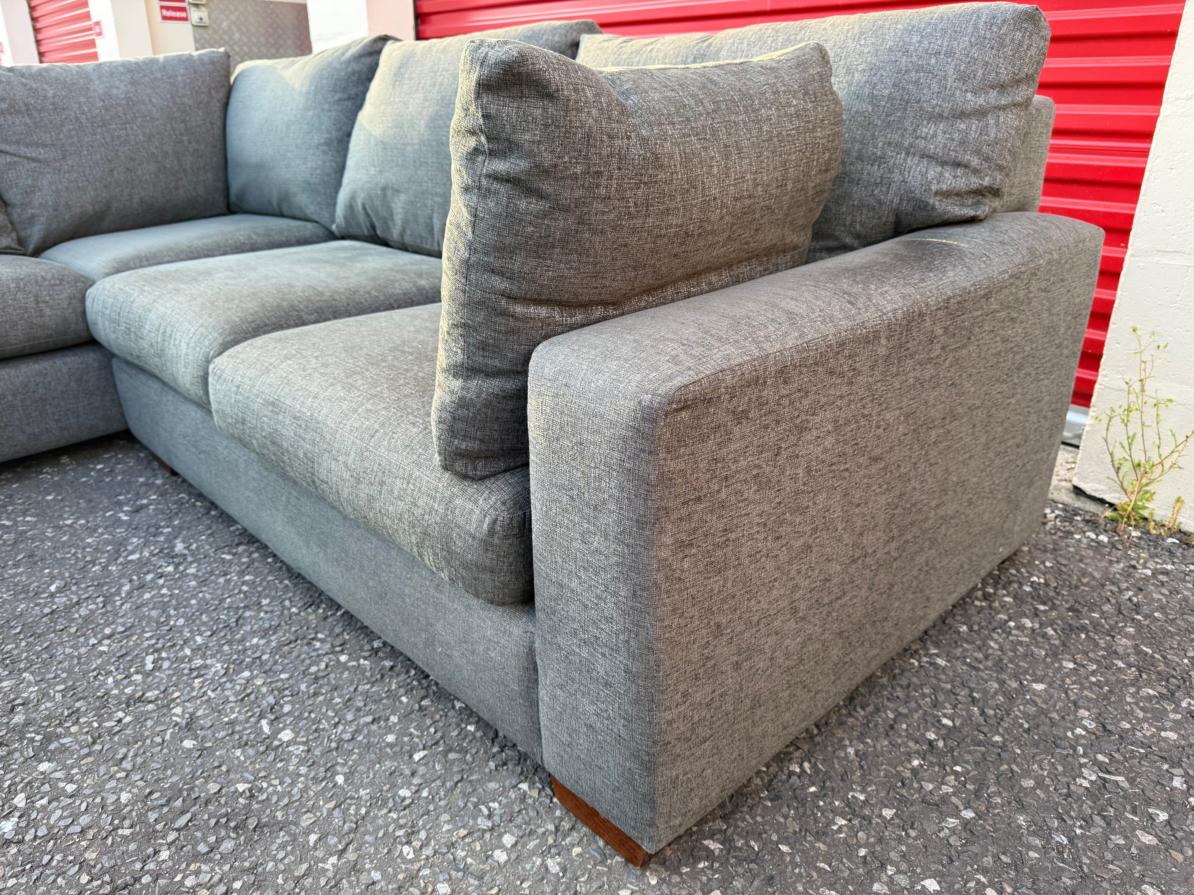 Grey M&S Miles Corner Sofa