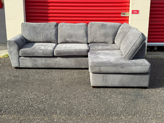 DFS Orka Grey Corner Sofa
