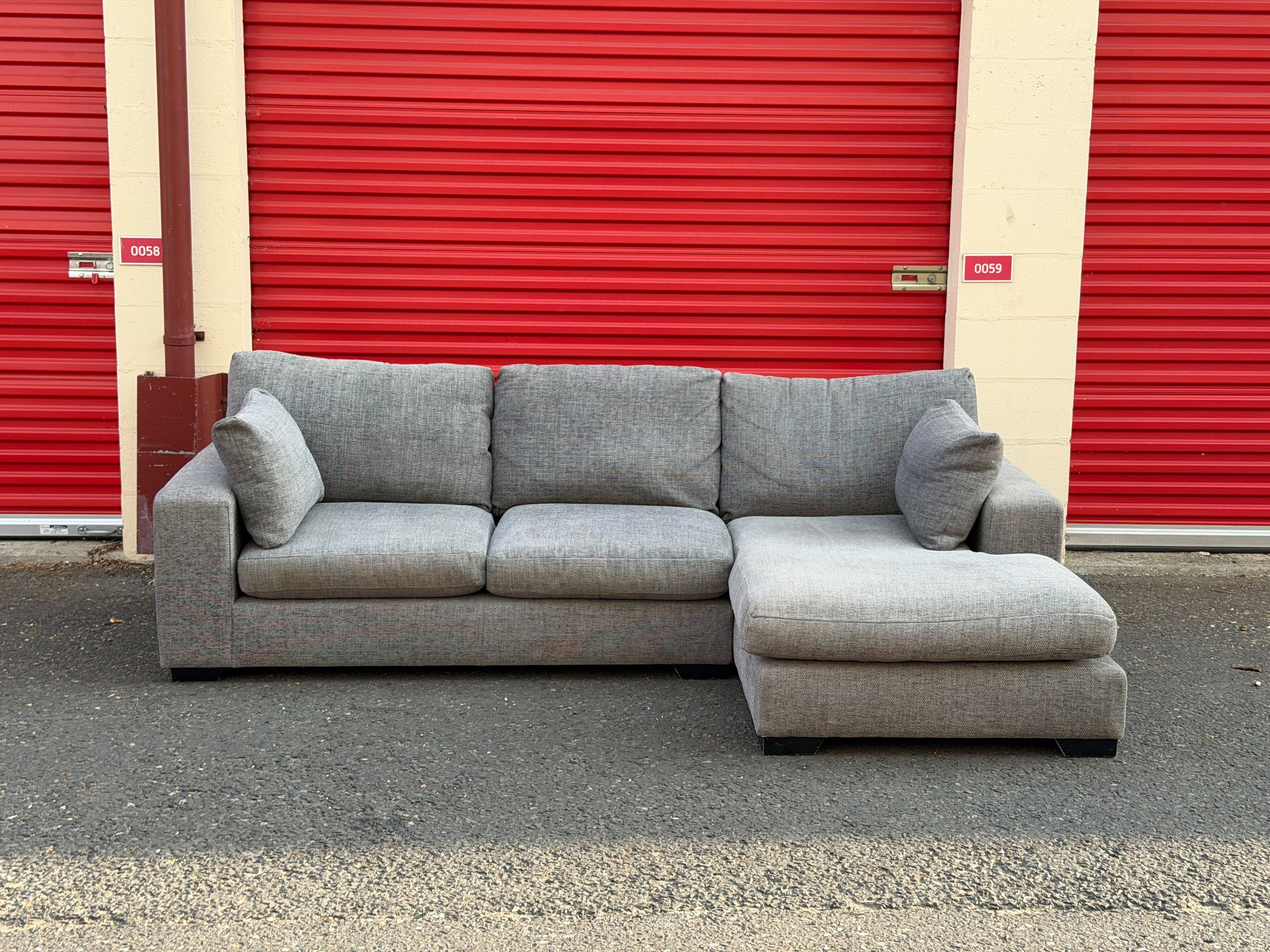 Grey Next Corner Sofa
