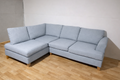 DFS Capsule Collection Pale Blue Corner Sofa