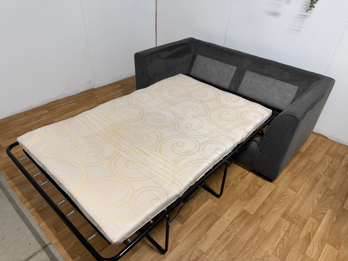 DFS Grey 2 Seater Sofa Bed