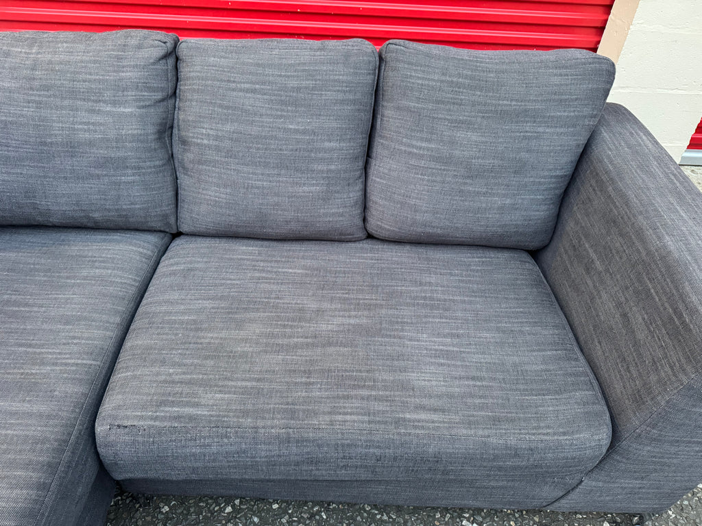 Dark Grey Corner Sofa