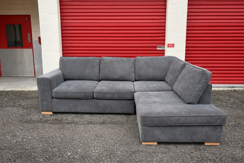 Grey DFS Orka Corner Sofa