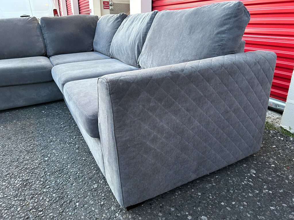 Grey DFS Orka Corner Sofa