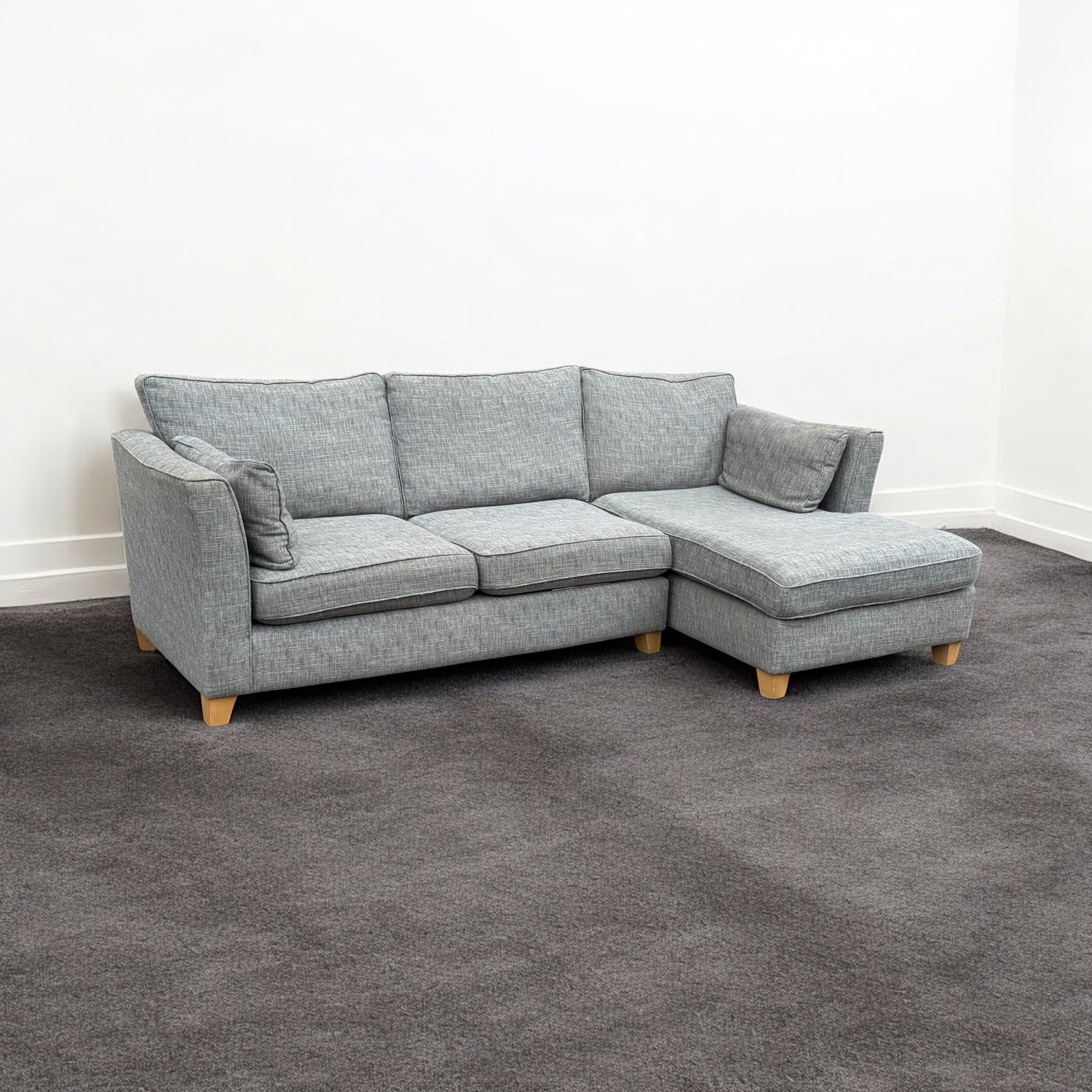 Next Heath Grey Corner Sofa