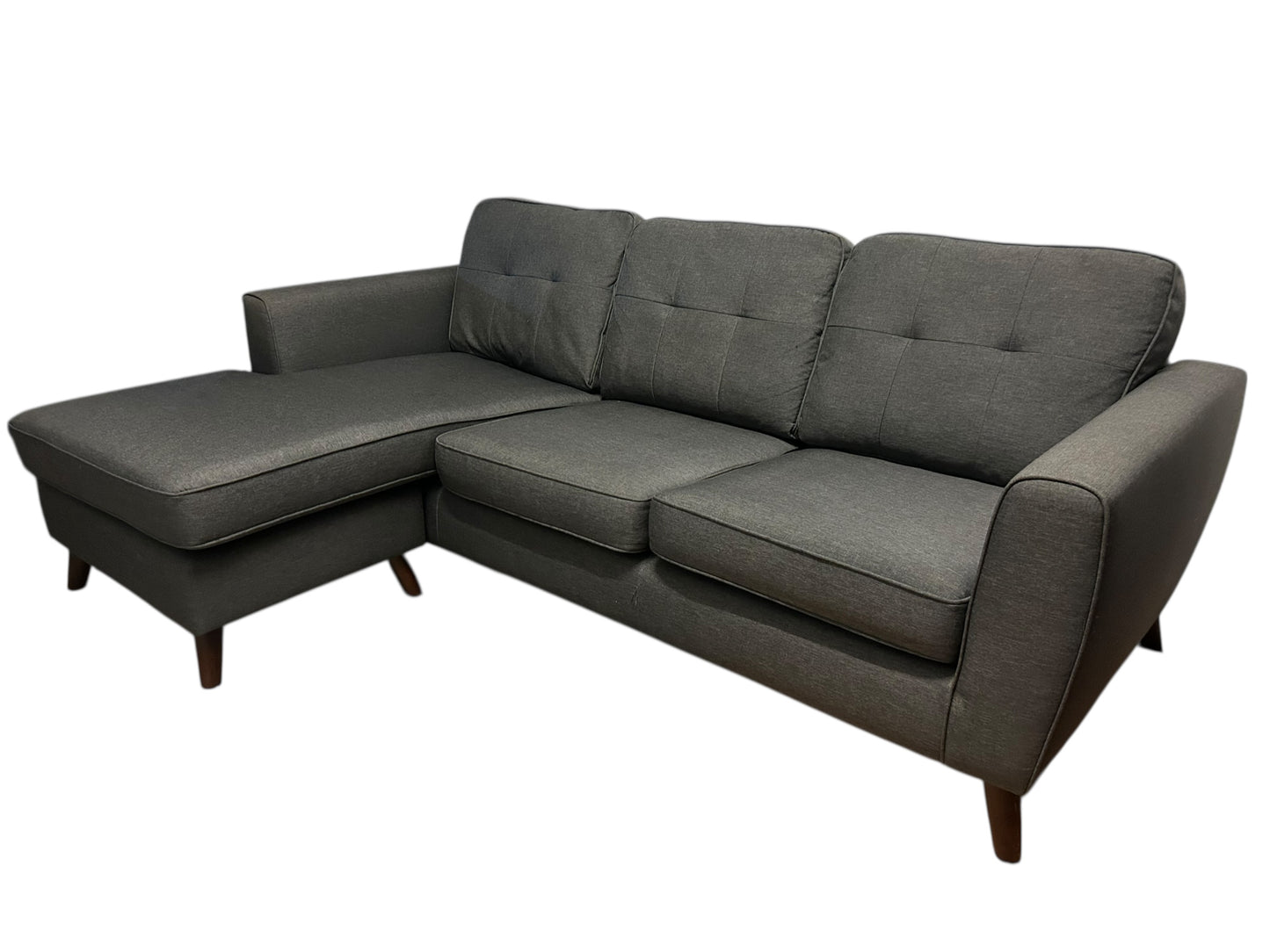 Grey Modern Corner Sofa