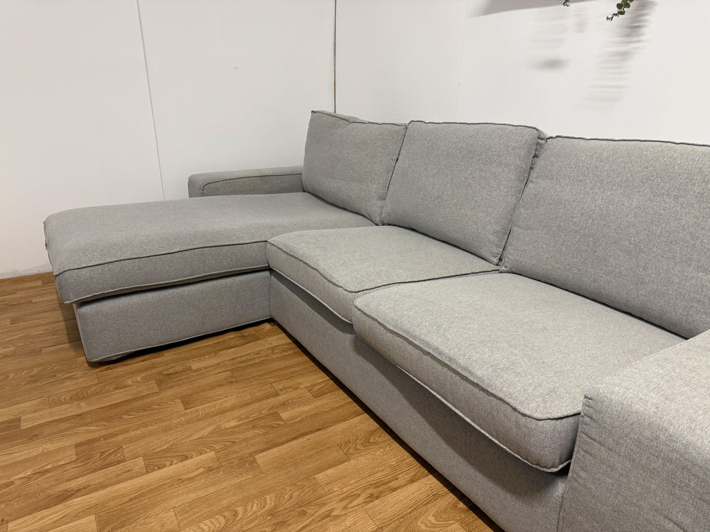 IKEA Kivik Grey Corner Sofa