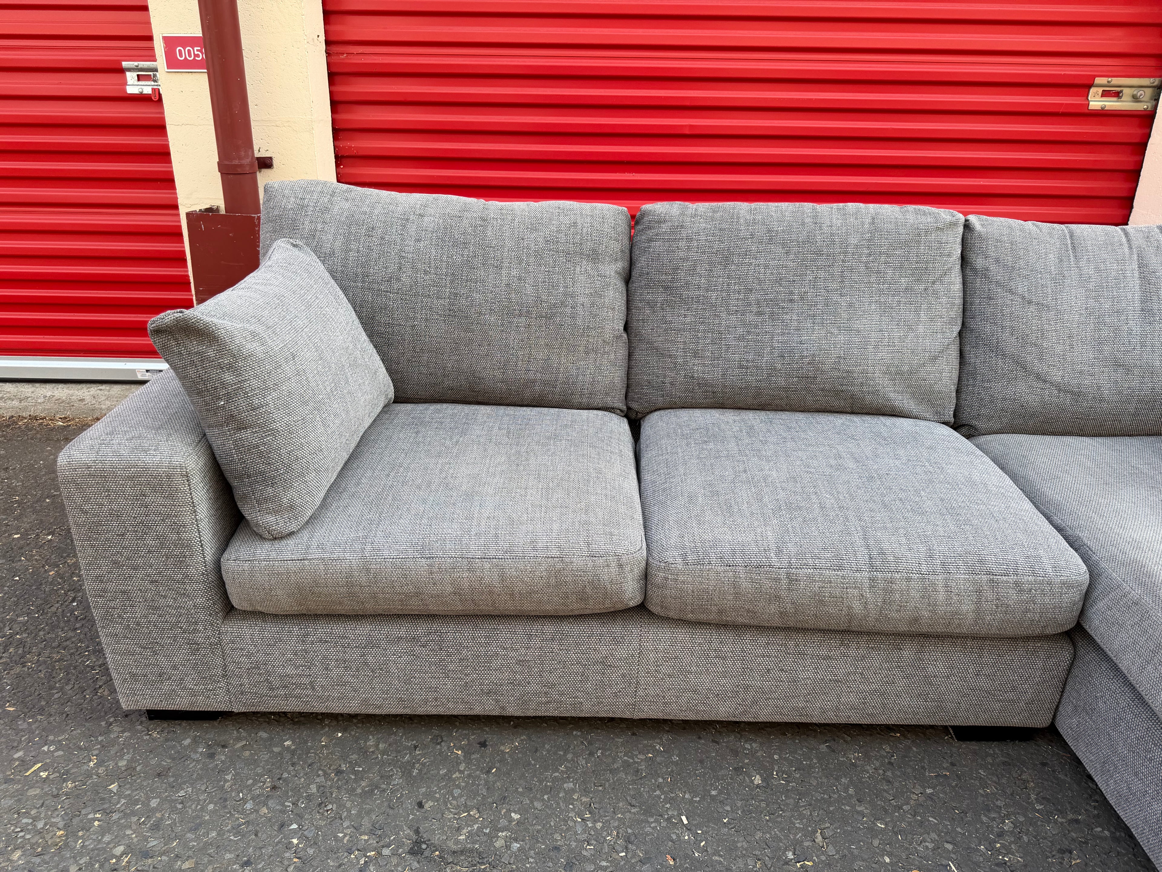Grey Next Corner Sofa