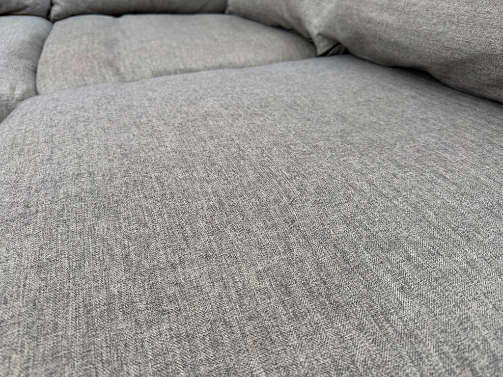 Grey Sofa Workshop Corner Sofa & Foot Stool