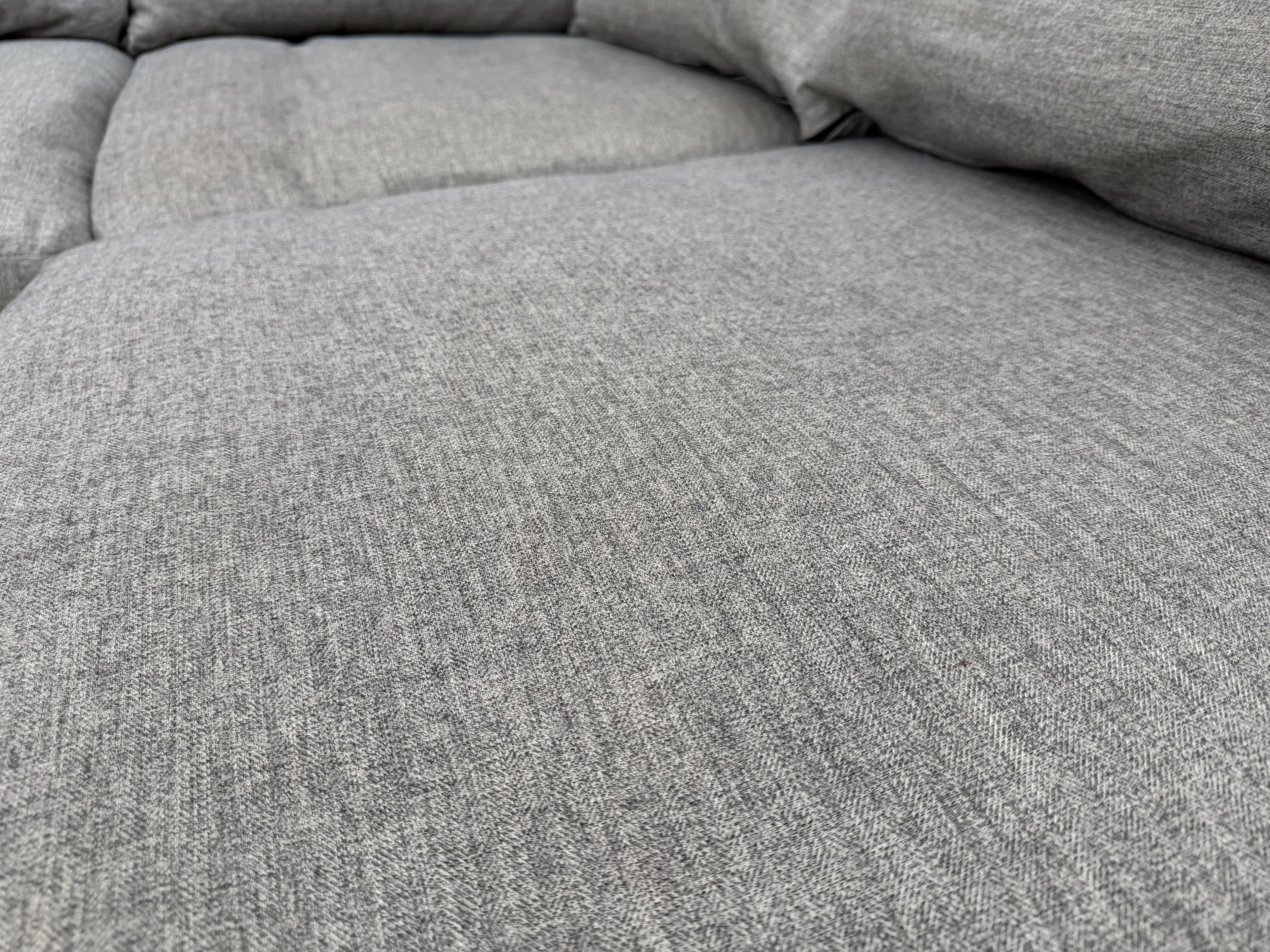 Grey Sofa Workshop Corner Sofa & Foot Stool