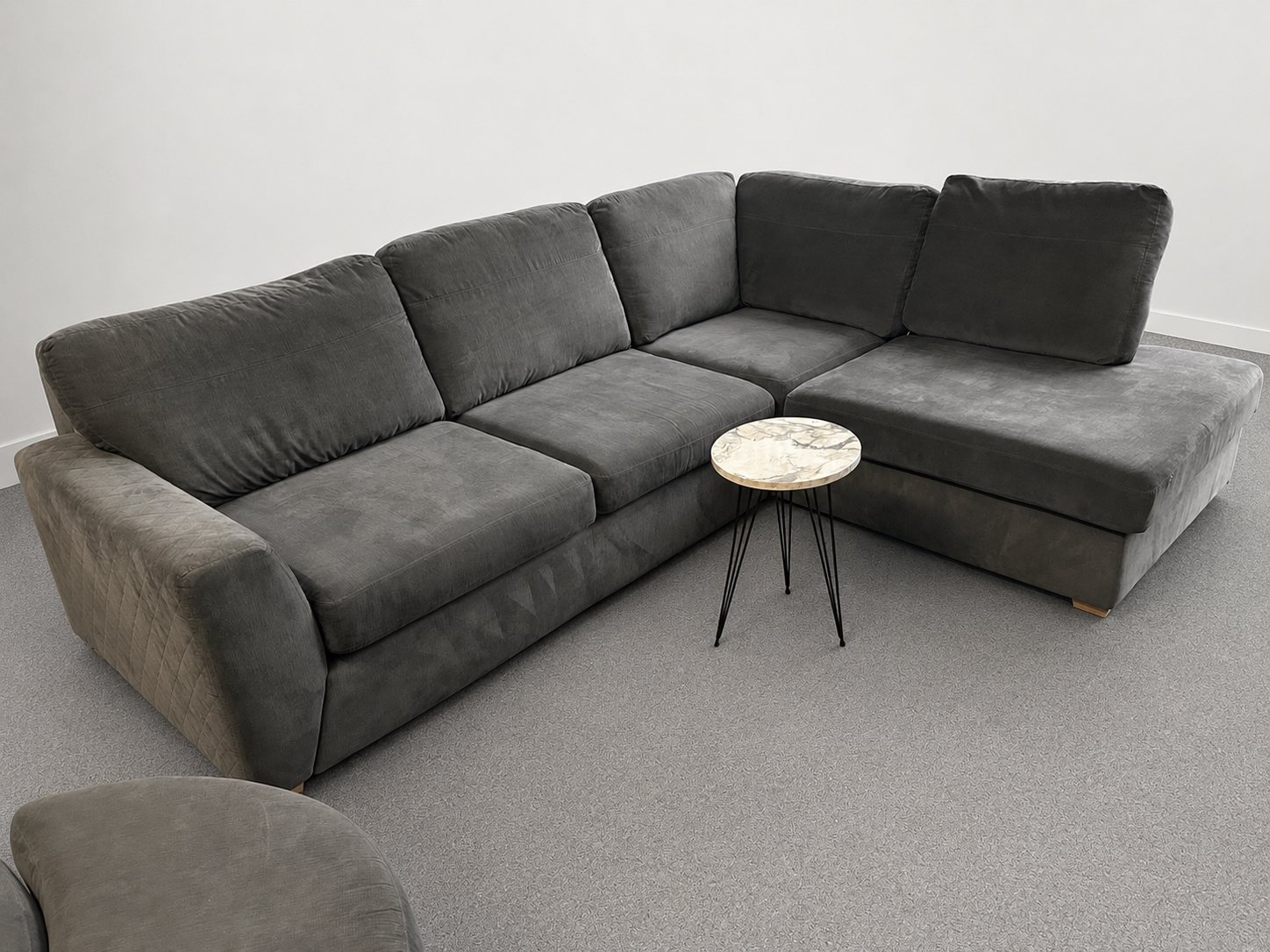DFS Orka Corner Sofa & Cuddle Chair