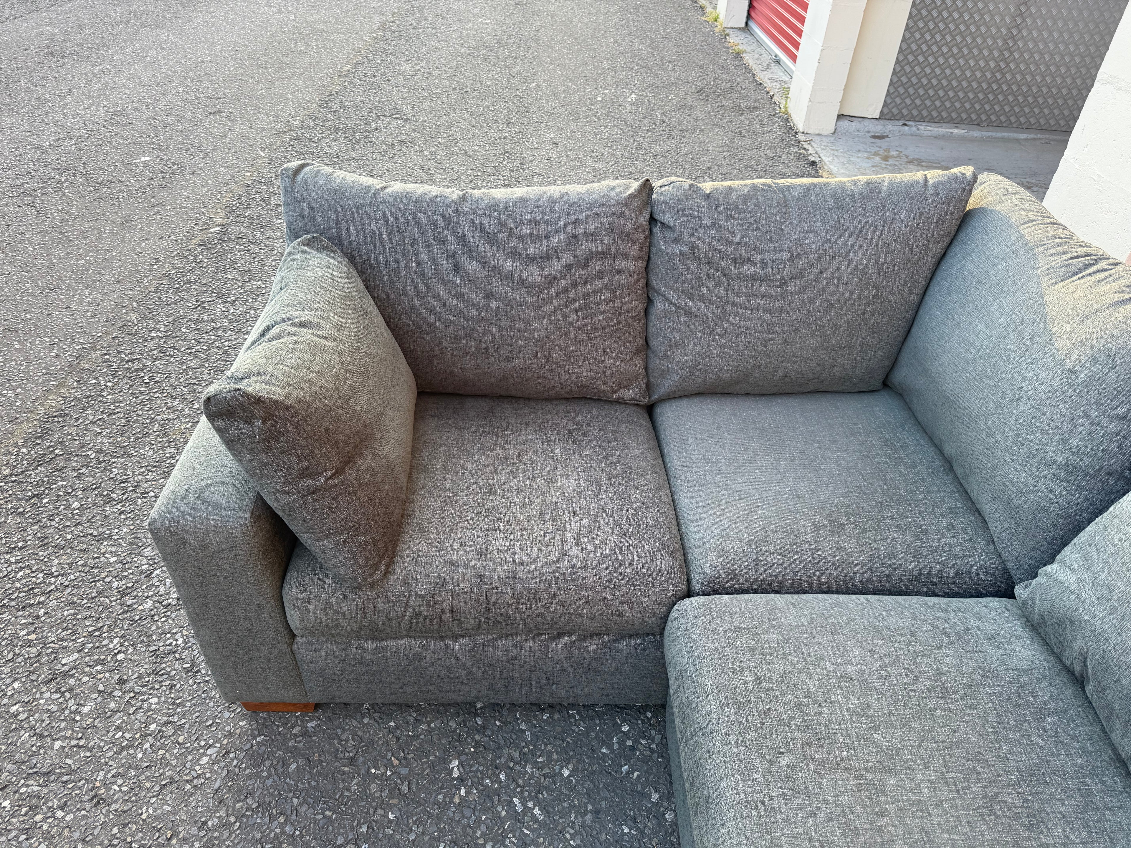 Grey M&S Miles Corner Sofa