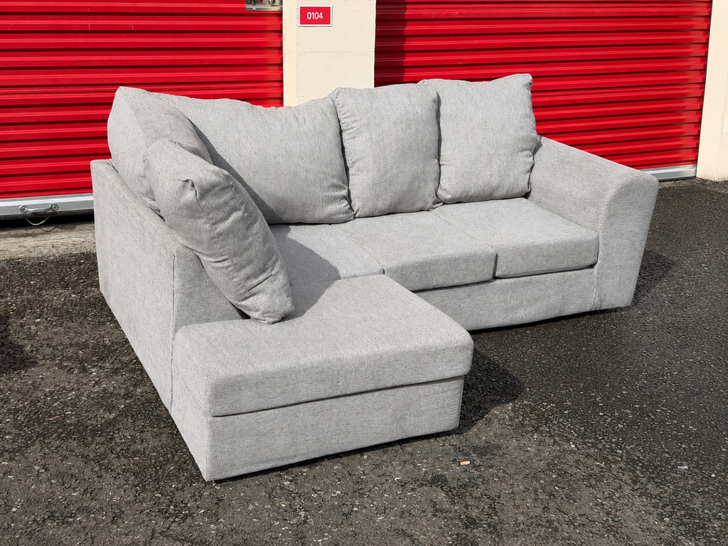 Modern Grey Corner Sofa