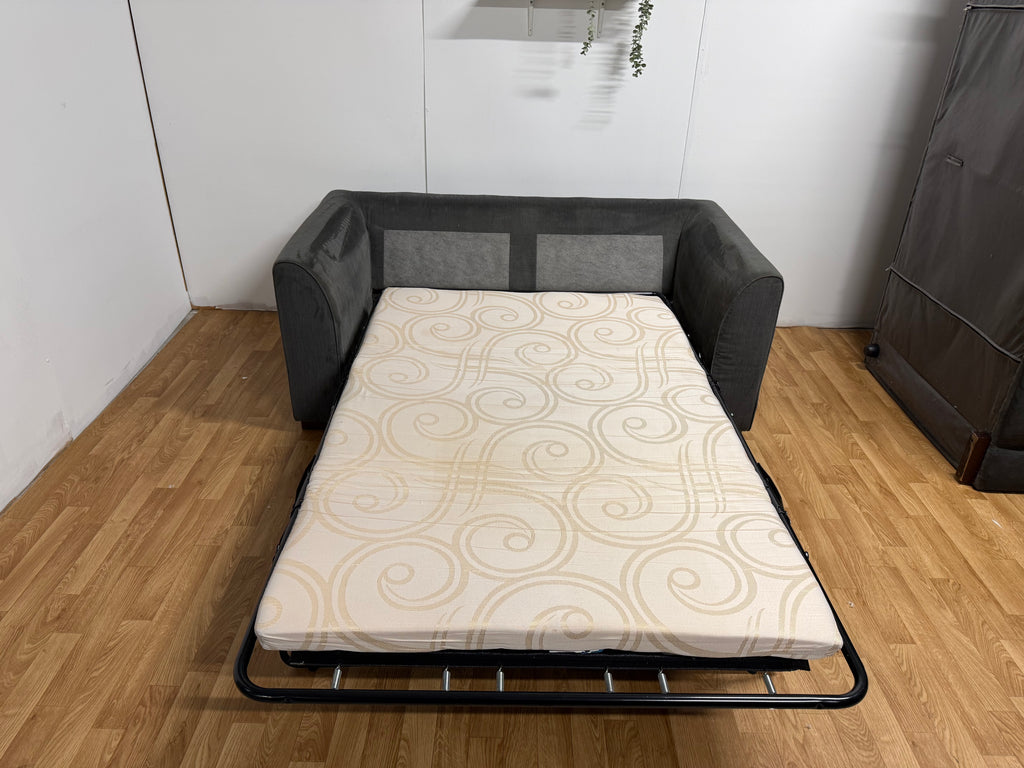 DFS Grey 2 Seater Sofa Bed