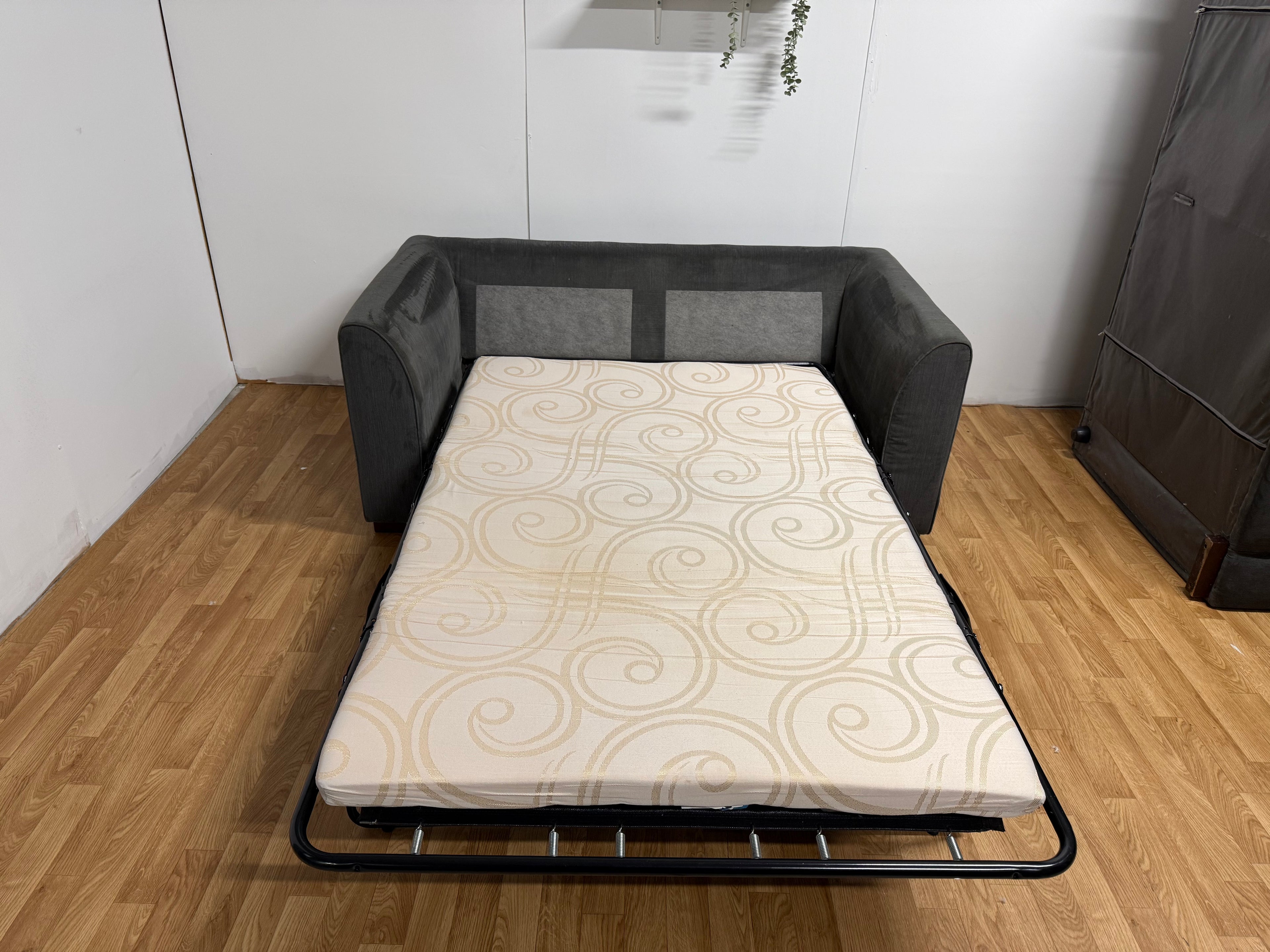 DFS Grey 2 Seater Sofa Bed