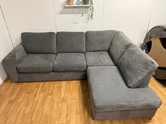 DFS Orka Grey Corner Sofa