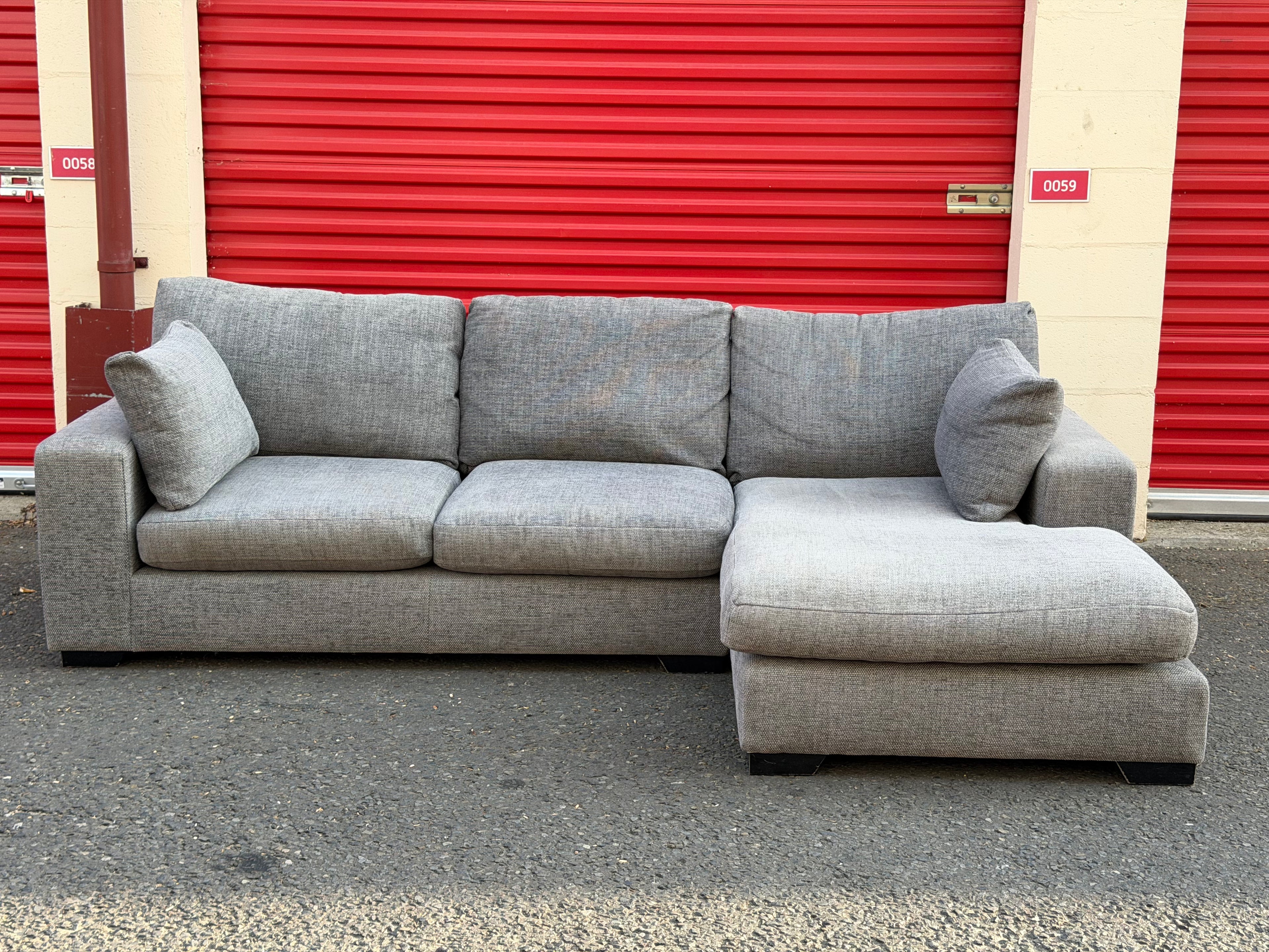Grey Next Corner Sofa