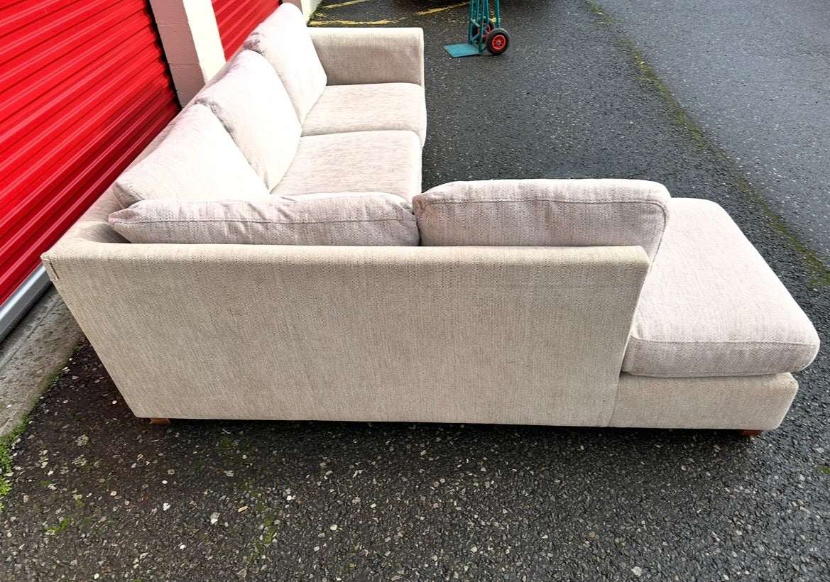 Beige John Lewis Corner Sofa