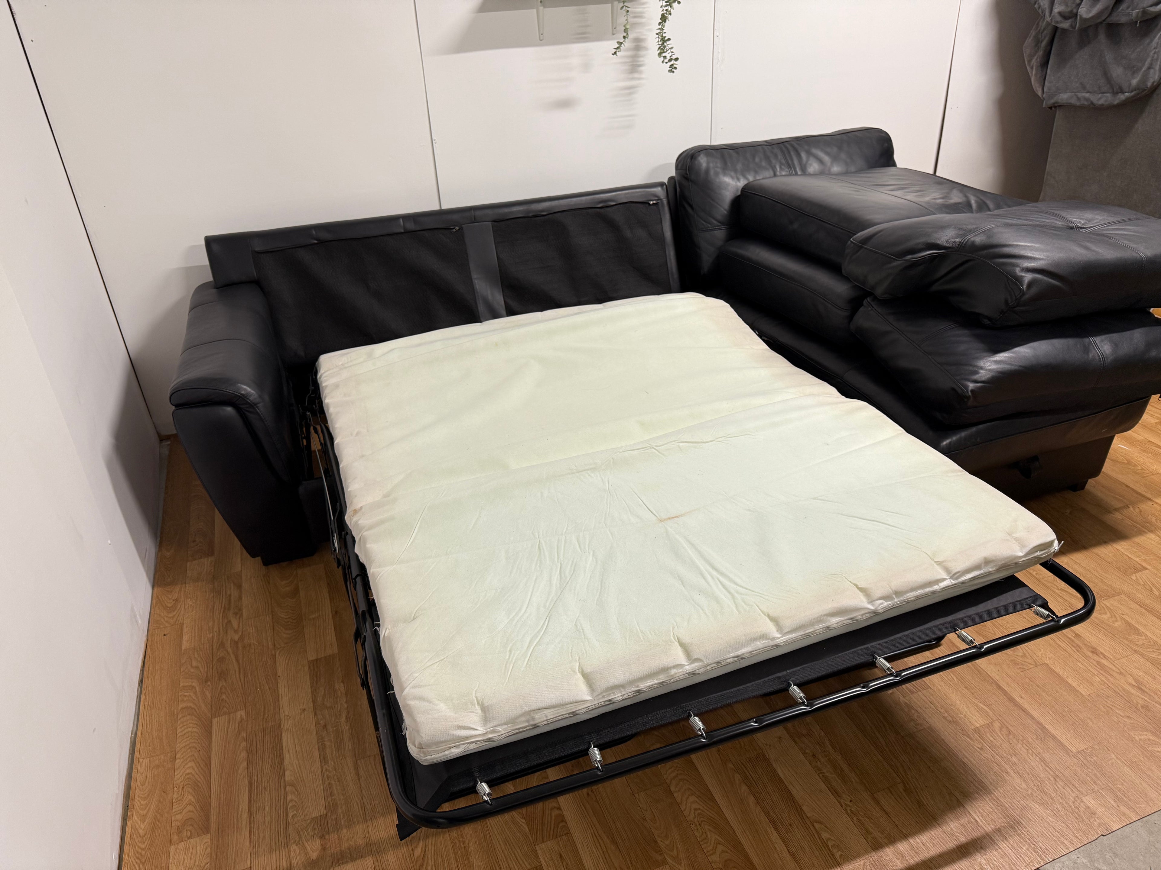Leather Corner Sofa Bed