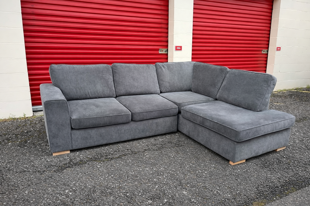 Grey DFS Orka Corner Sofa