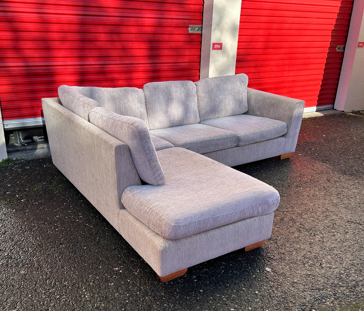 Beige John Lewis Corner Sofa