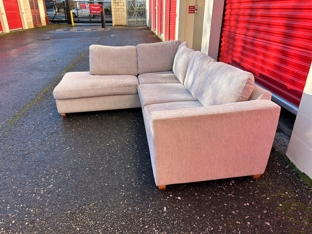 Beige John Lewis Corner Sofa