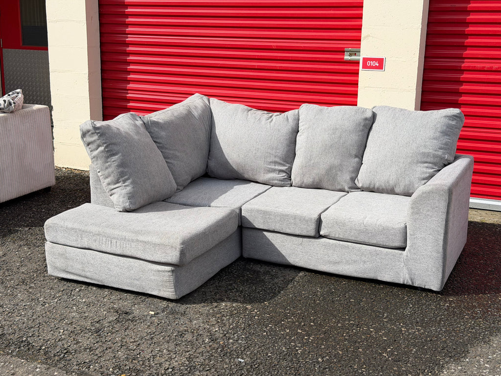 Modern Grey Corner Sofa
