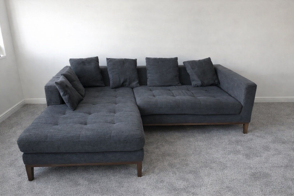 Grey Dwell L Shape Sofa