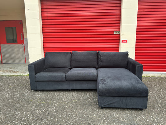 Dark Blue IKEA Vimle Corner Sofa