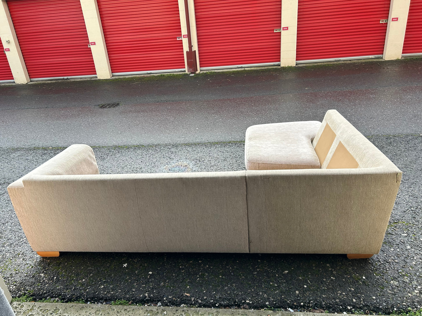 Beige John Lewis Corner Sofa