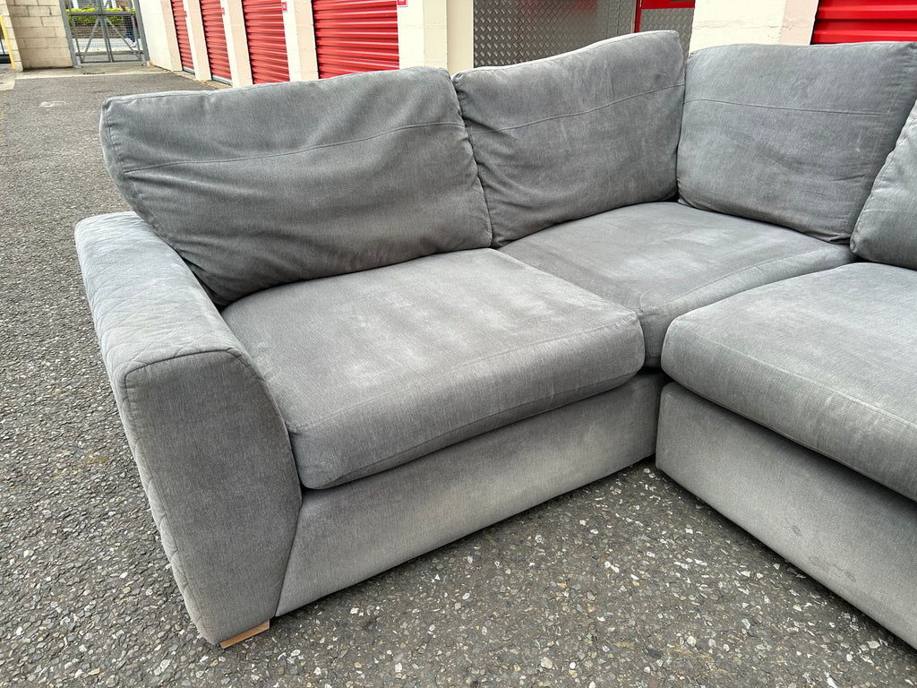 Grey DFS Orka Corner Sofa Bed