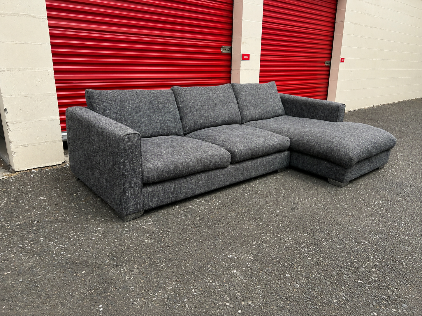 Grey Sofology L Shape Sofa
