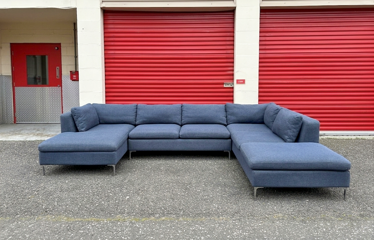 Blue MADE U-Shape Sofa