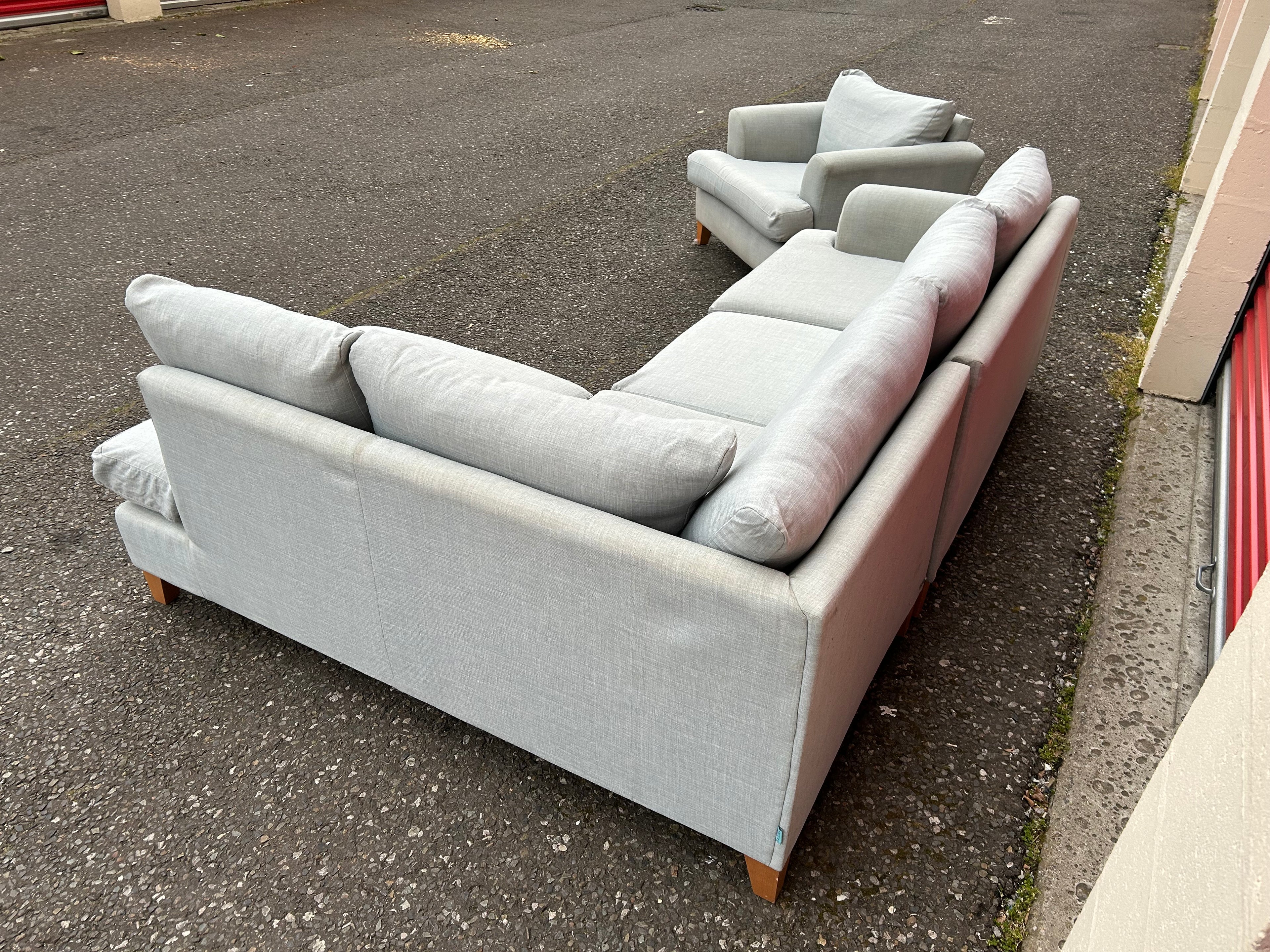 DFS Corner Sofa & Armchair Set