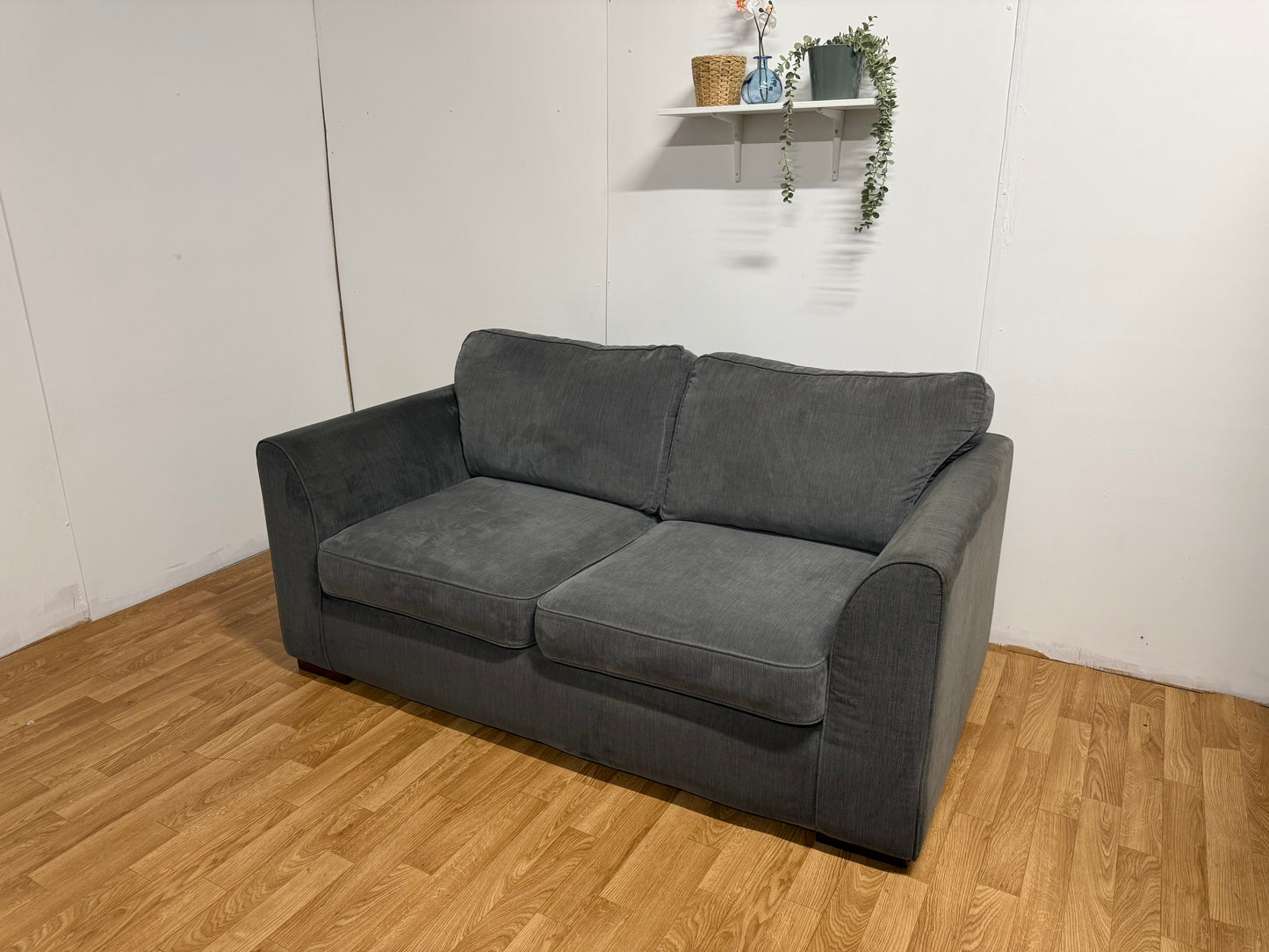DFS Grey 2 Seater Sofa Bed