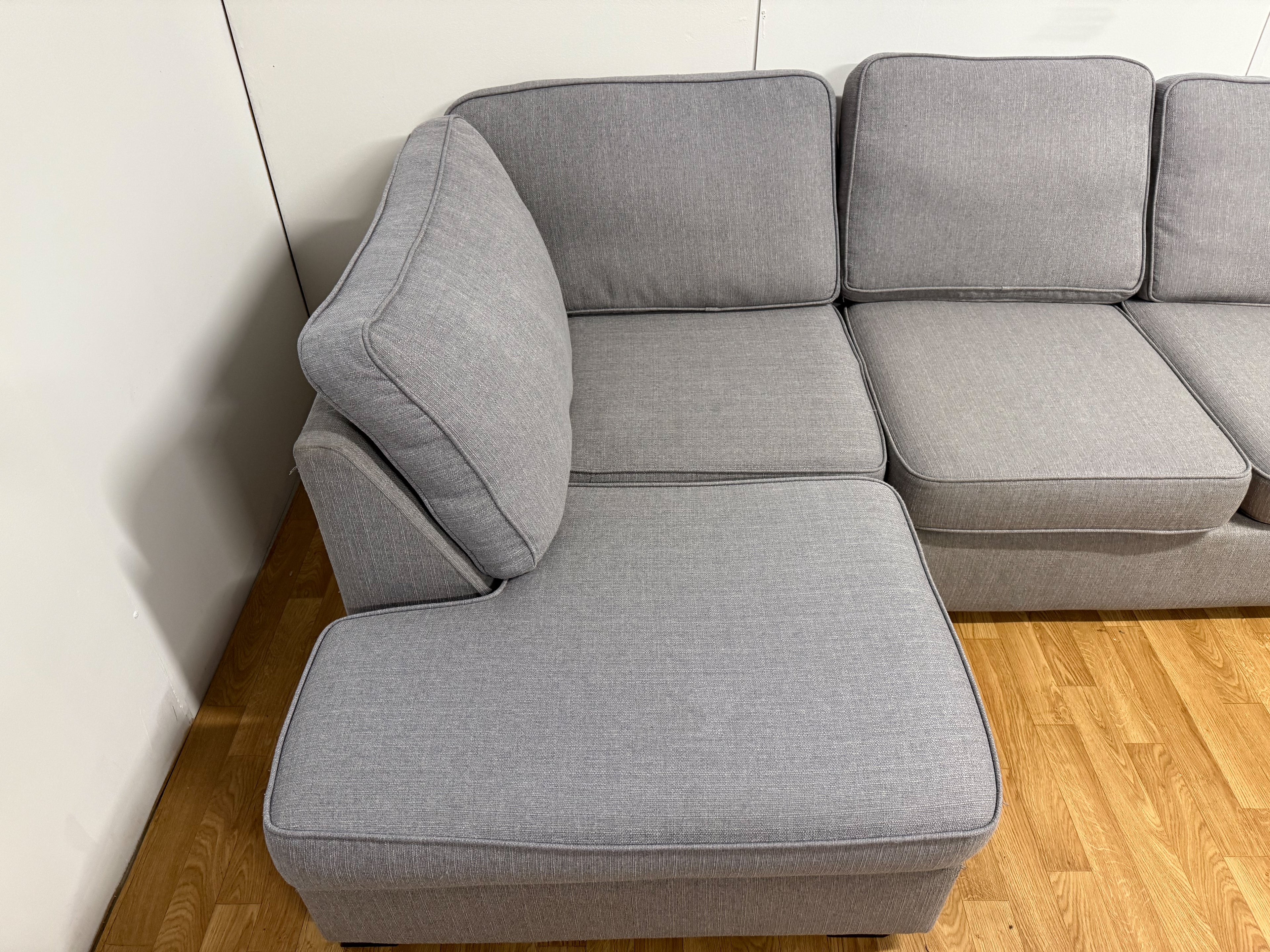 DFS Angelic Grey Corner Sofa