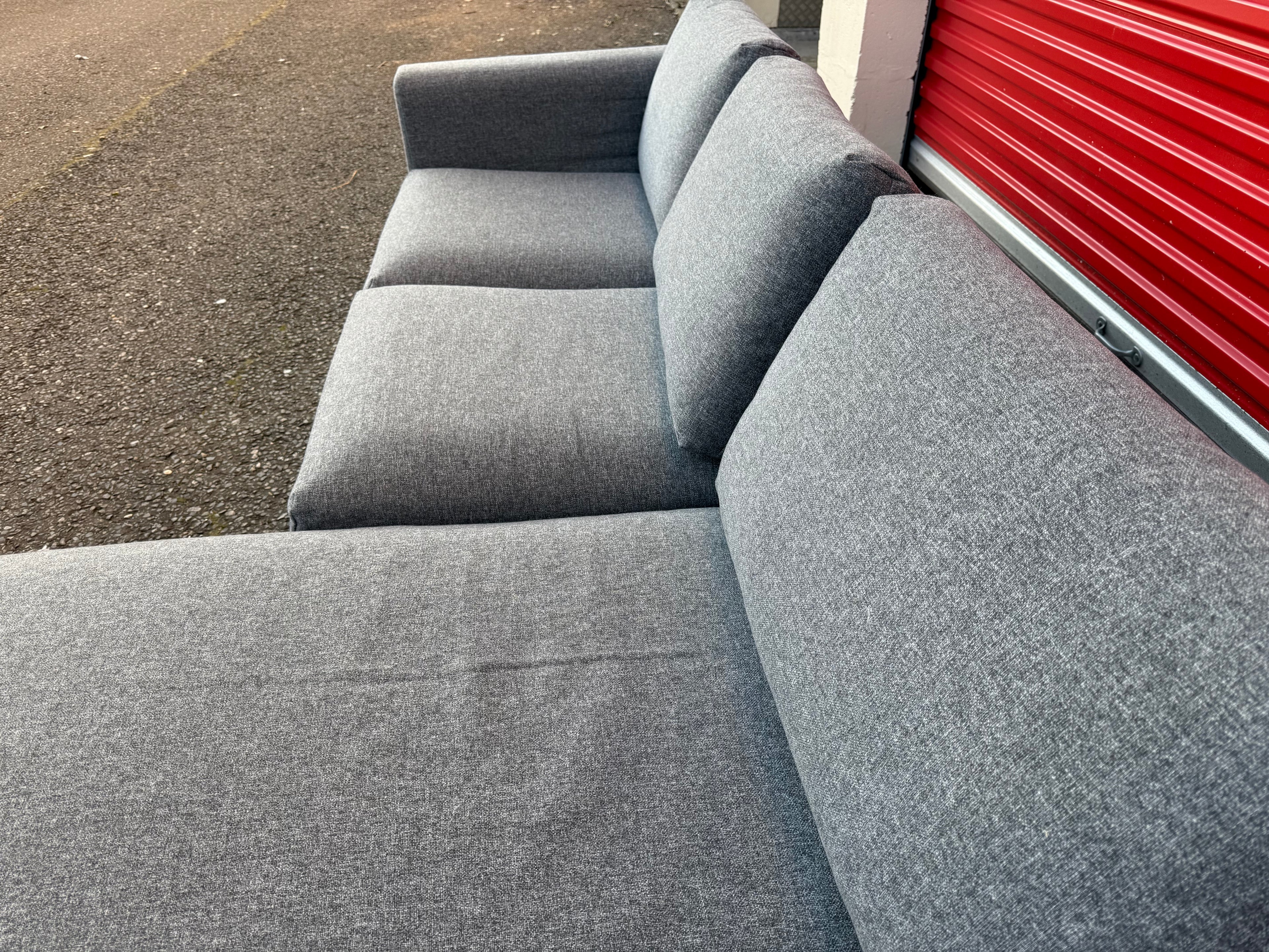 Grey IKEA Vimle Chaise Sofa