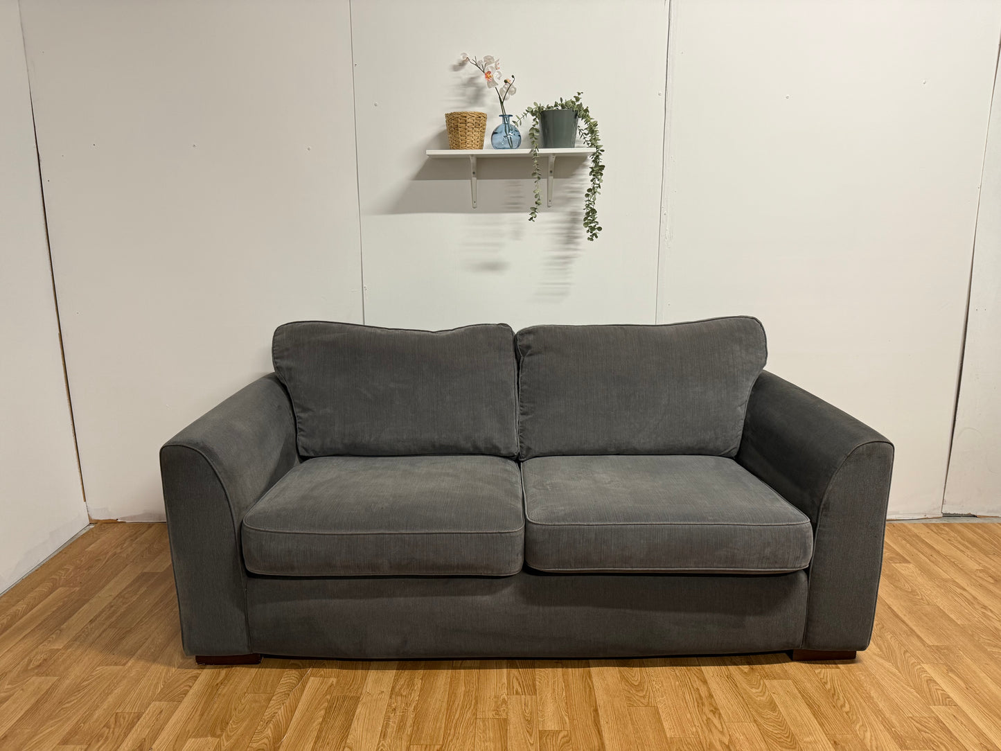 DFS Grey Large 2 Seater Sofa