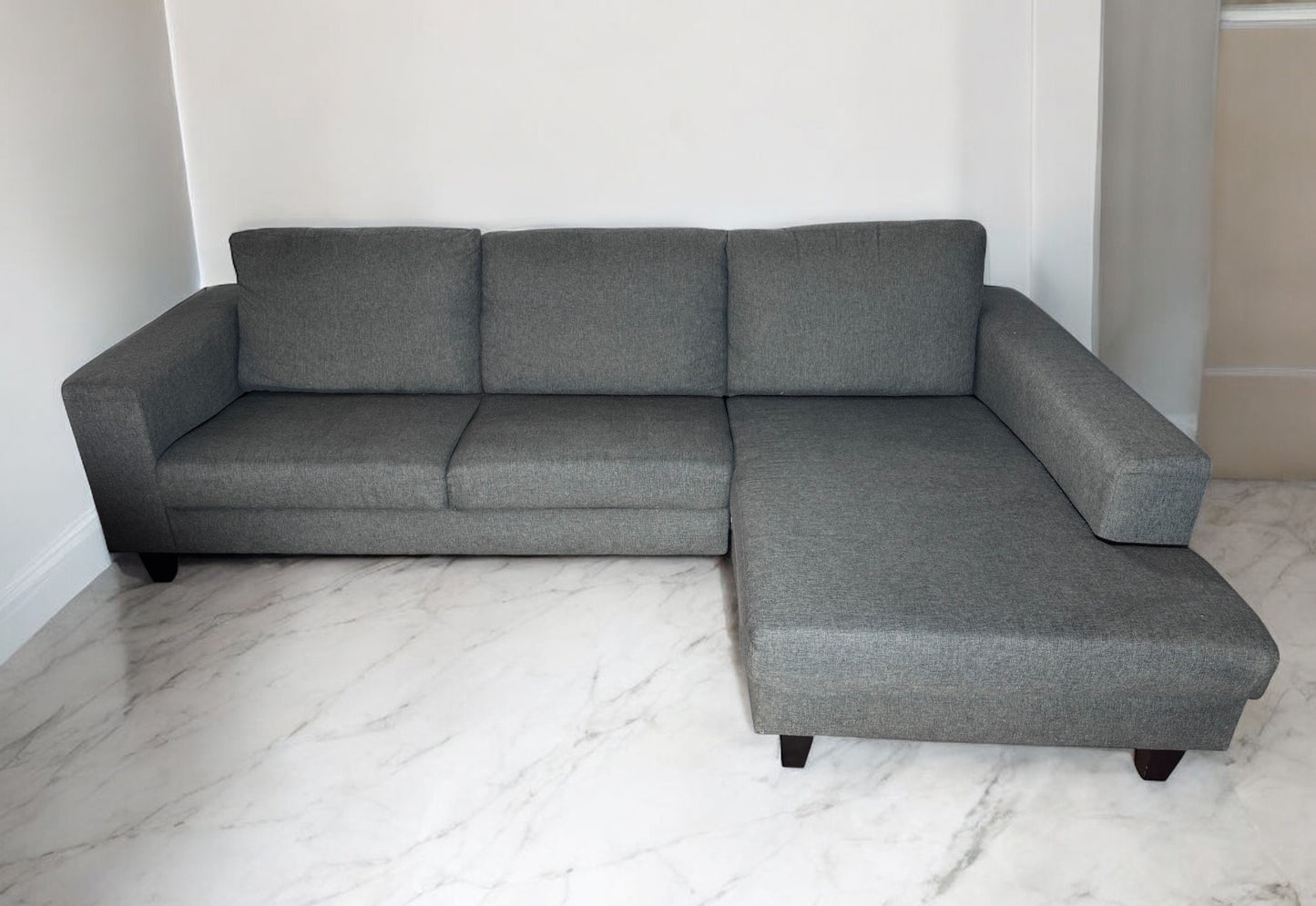 Grey John Lewis L Shape Sofa