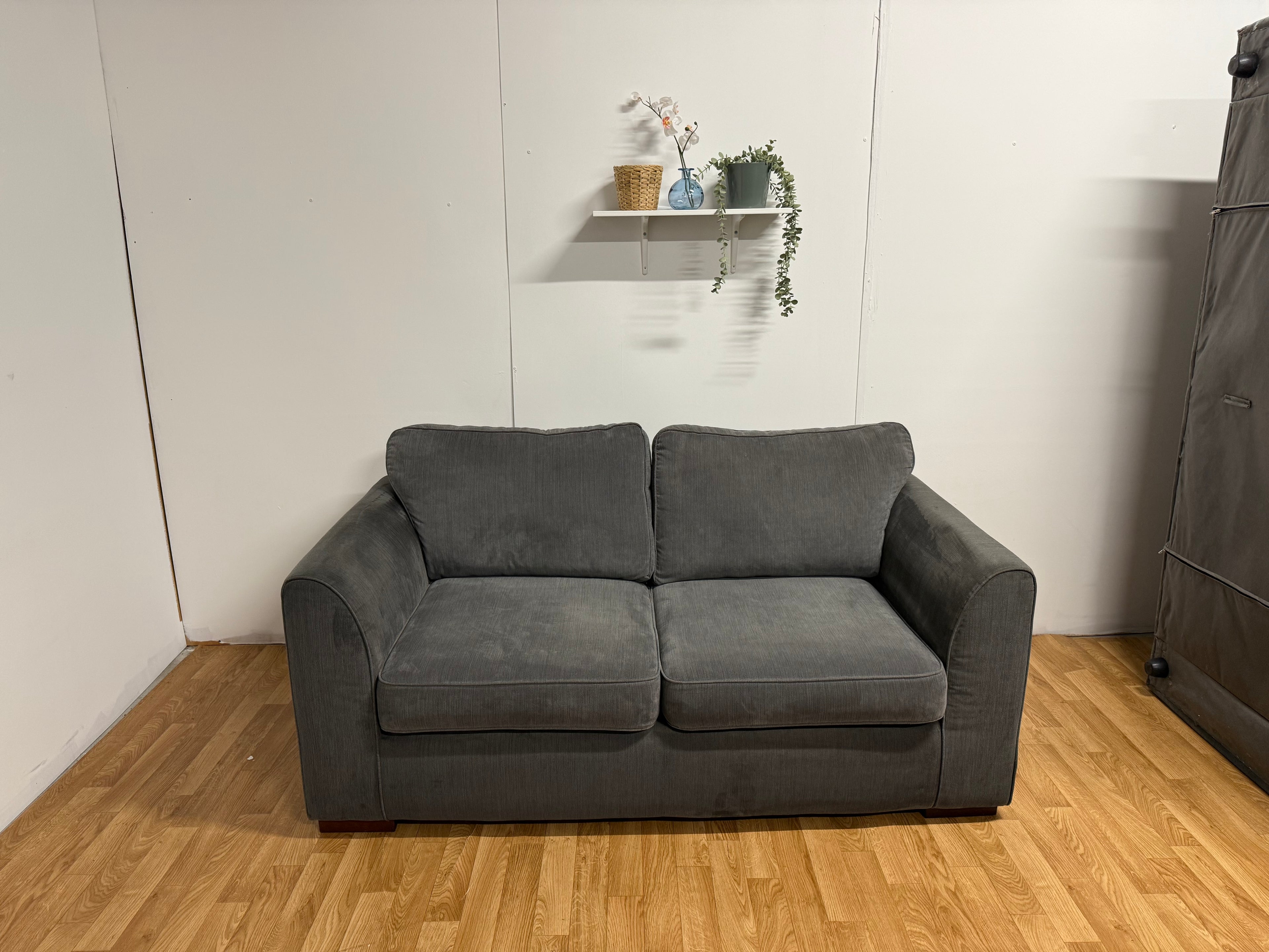 DFS Grey 2 Seater Sofa Bed